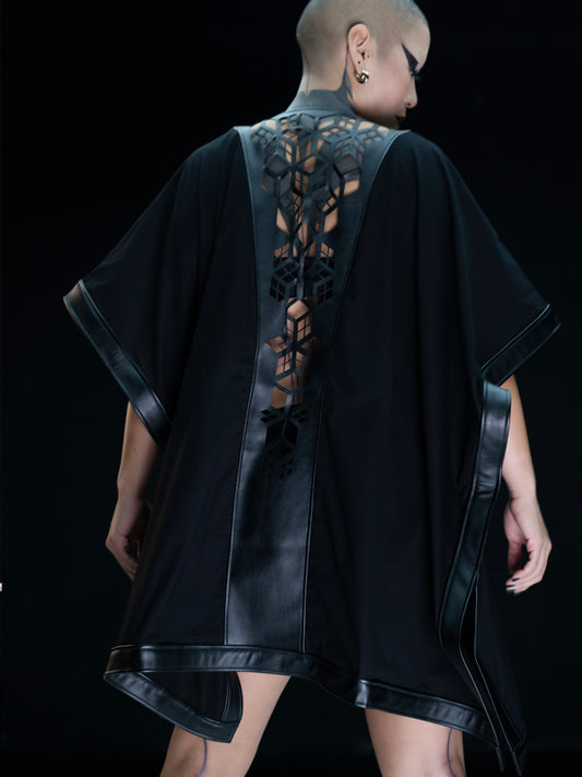 Cube Kimono - Black