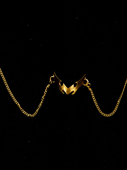 Vespertillion Nosechain - Brass