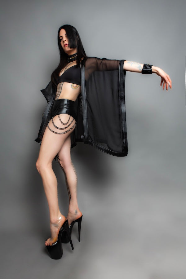Cube Kimono - Transparent