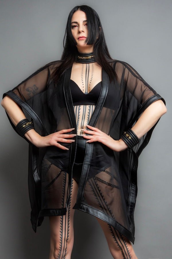 Cube Kimono - Transparent
