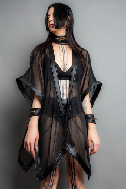 Cube Kimono - Transparent