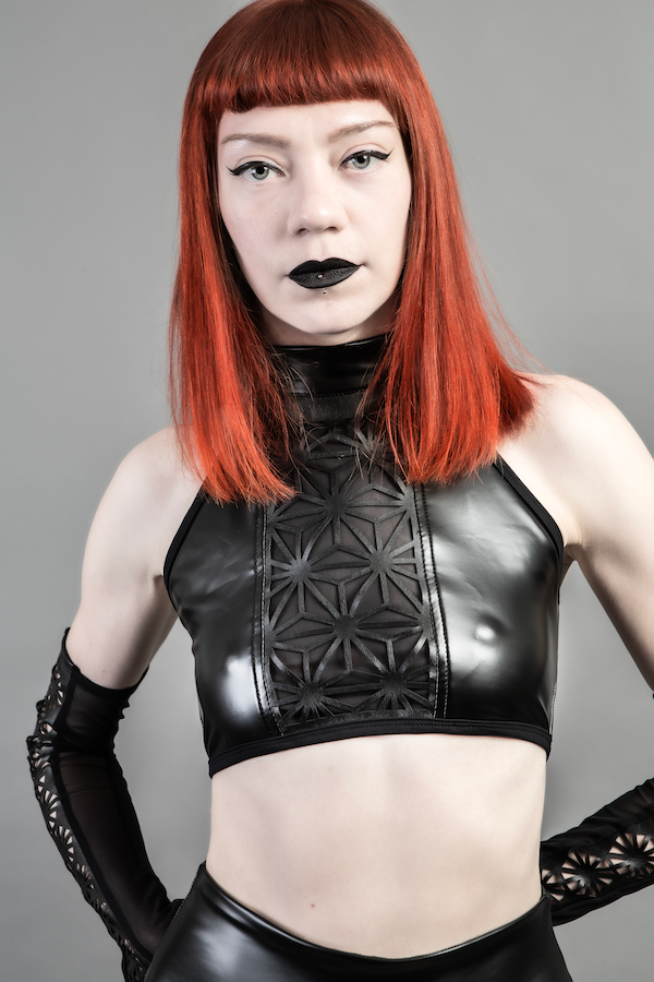 Xalarah top - faux leather